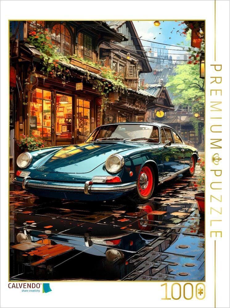 CALVENDO Puzzle Oldtimer | 1000 Teile Lege-Größe 64x48cm Foto-Puzzle für glückliche Stunden