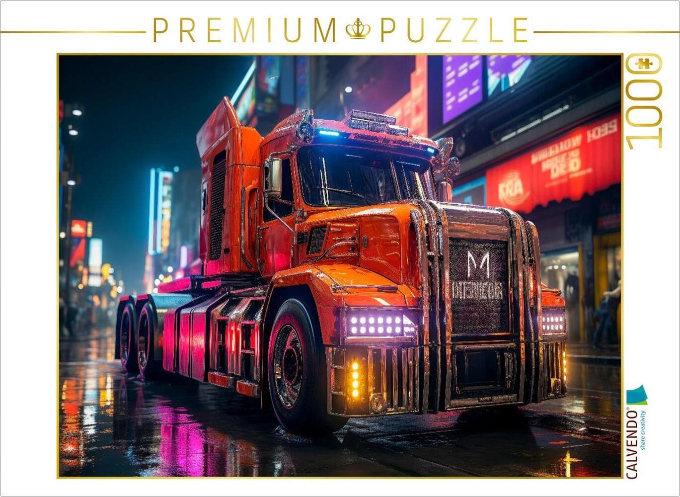 CALVENDO Puzzle Trucks | 1000 Teile Lege-Größe 64x48cm Foto-Puzzle für glückliche Stunden