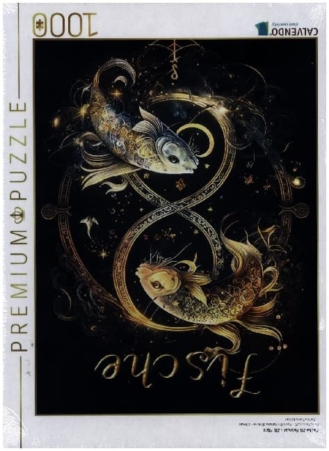 CALVENDO Puzzle Fische 20. Februar - 20. März | 1000 Teile Lege-Größe 64x48cm Foto-Puzzle für glückl