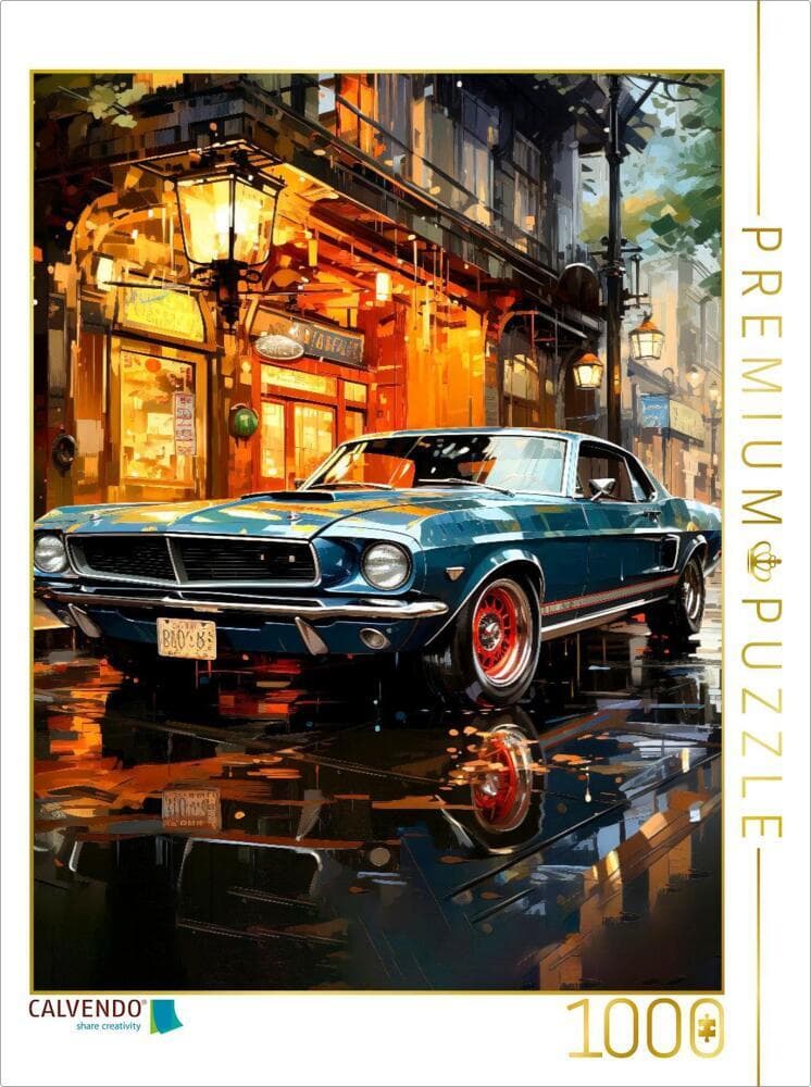 CALVENDO Puzzle Oldtimer | 1000 Teile Lege-Größe 64x48cm Foto-Puzzle für glückliche Stunden