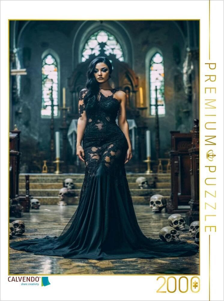 CALVENDO Puzzle Gothic | 2000 Teile Lege-Größe 90x67cm Foto-Puzzle für glückliche Stunden