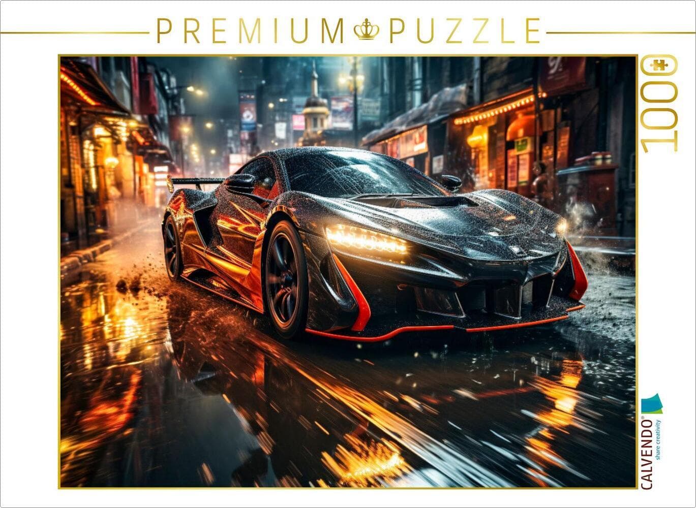 CALVENDO Puzzle Sportwagen | 1000 Teile Lege-Größe 64x48cm Foto-Puzzle für glückliche Stunden
