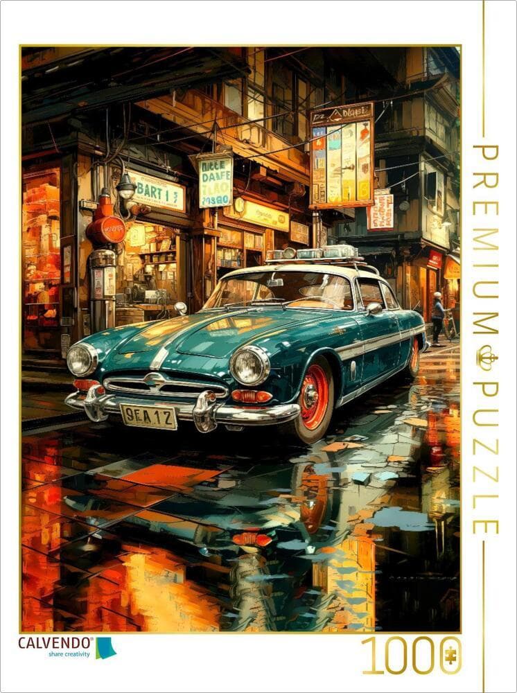CALVENDO Puzzle Oldtimer | 1000 Teile Lege-Größe 64x48cm Foto-Puzzle für glückliche Stunden
