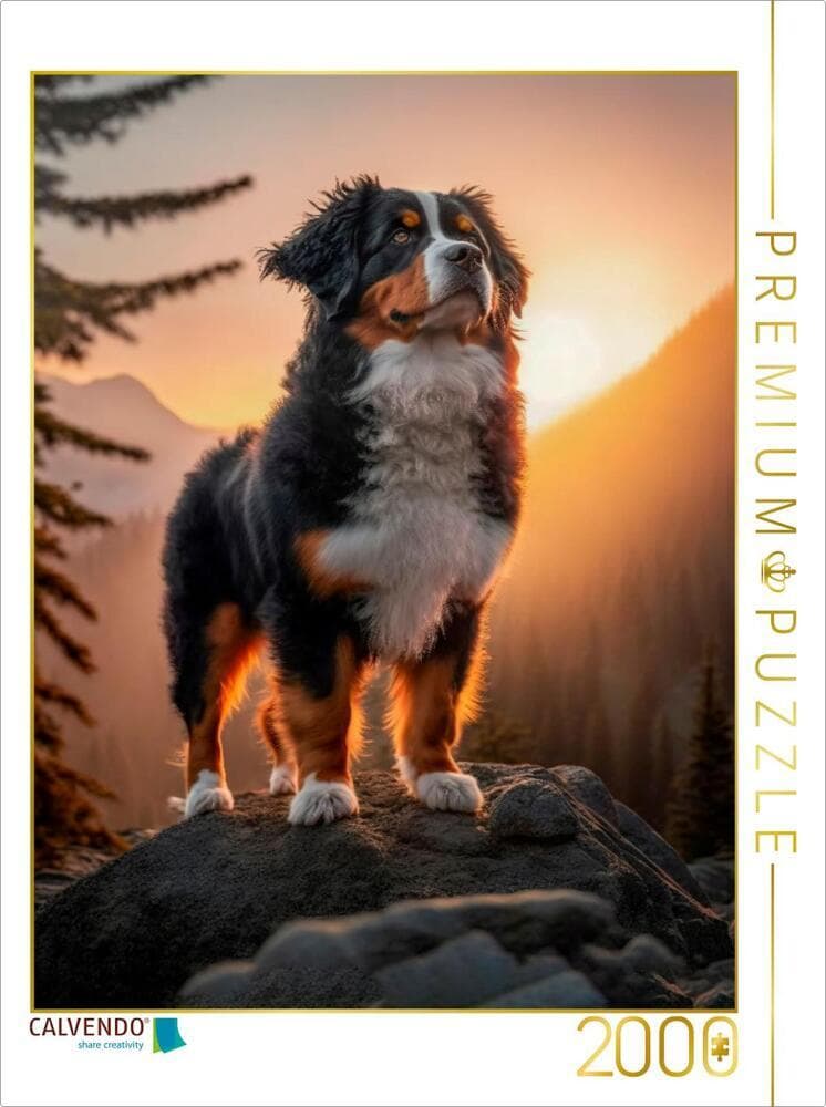 CALVENDO Puzzle Blick in die Ferne | 2000 Teile Lege-Größe 90x67cm Foto-Puzzle für glückliche Stunden