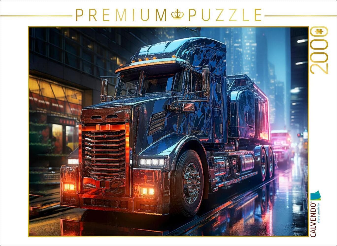 CALVENDO Puzzle Trucks | 2000 Teile Lege-Größe 90x67cm Foto-Puzzle für glückliche Stunden