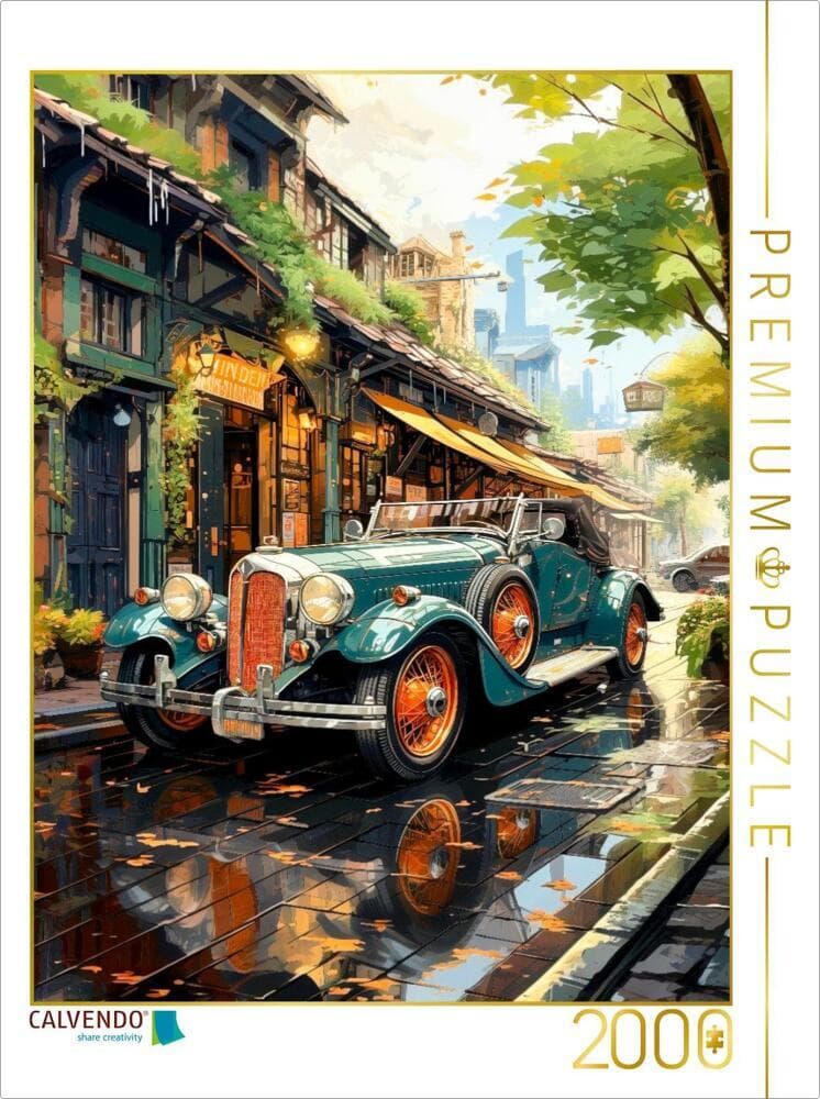 CALVENDO Puzzle Oldtimer | 2000 Teile Lege-Größe 90x67cm Foto-Puzzle für glückliche Stunden