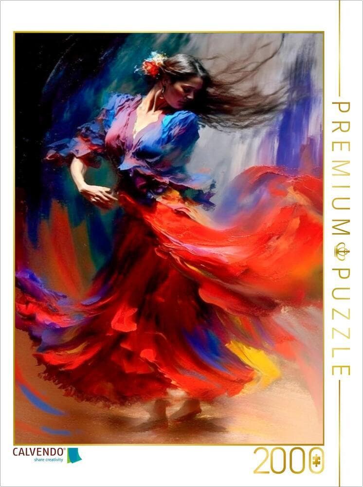 CALVENDO Puzzle Tanz ist mein Leben | 2000 Teile Lege-Größe 90x67cm Foto-Puzzle für glückliche Stund