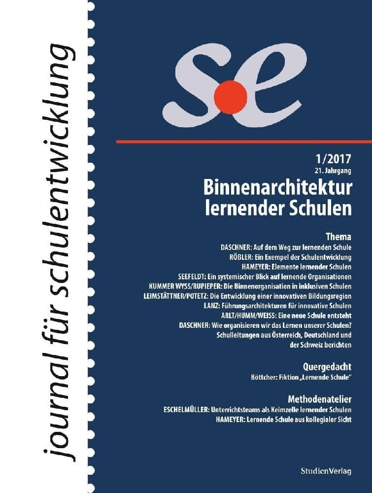 journal für schulentwicklung 1/2017