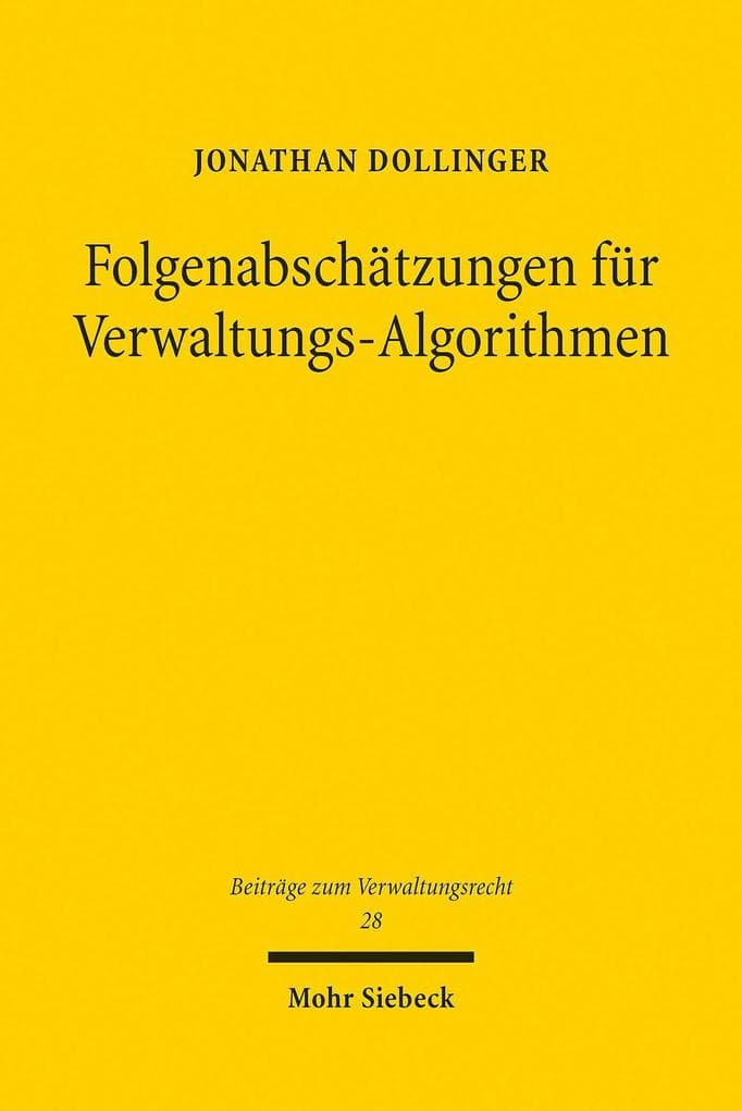 Folgenabschätzungen für Verwaltungs-Algorithmen