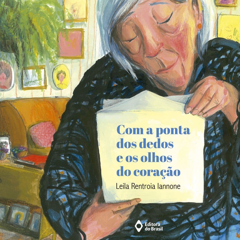 Com a ponta dos dedos e os olhos do coração