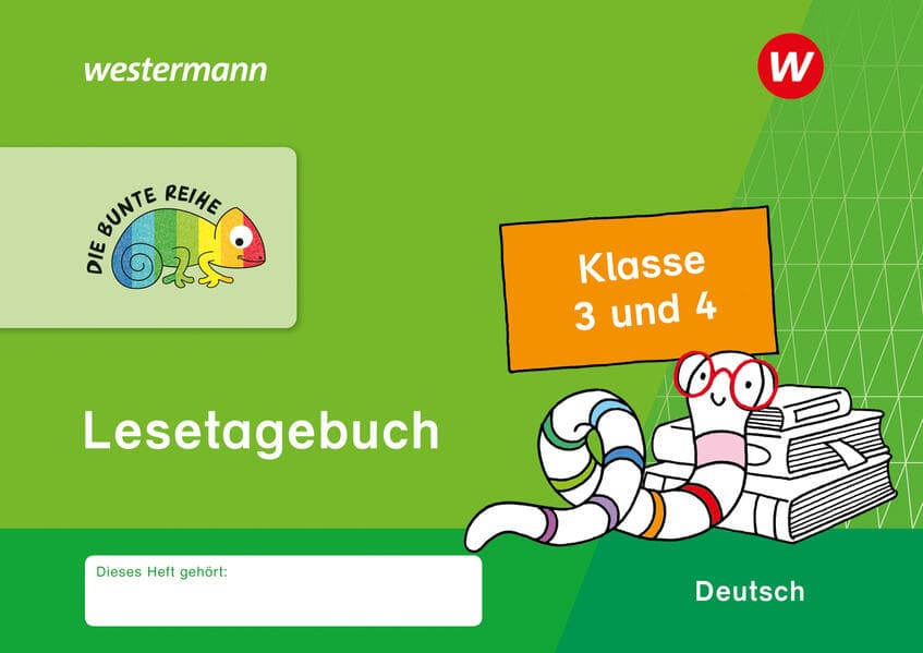 DIE BUNTE REIHE - Deutsch. Lesetagebuch