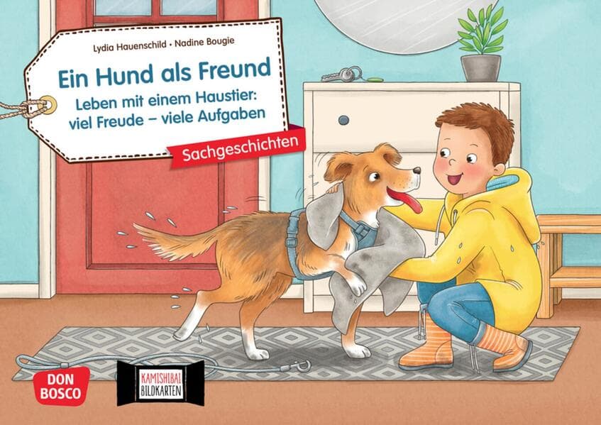 Ein Hund als Freund. Leben mit einem Haustier: viel Freude - viele Aufgaben. Kamishibai Bildkartenset