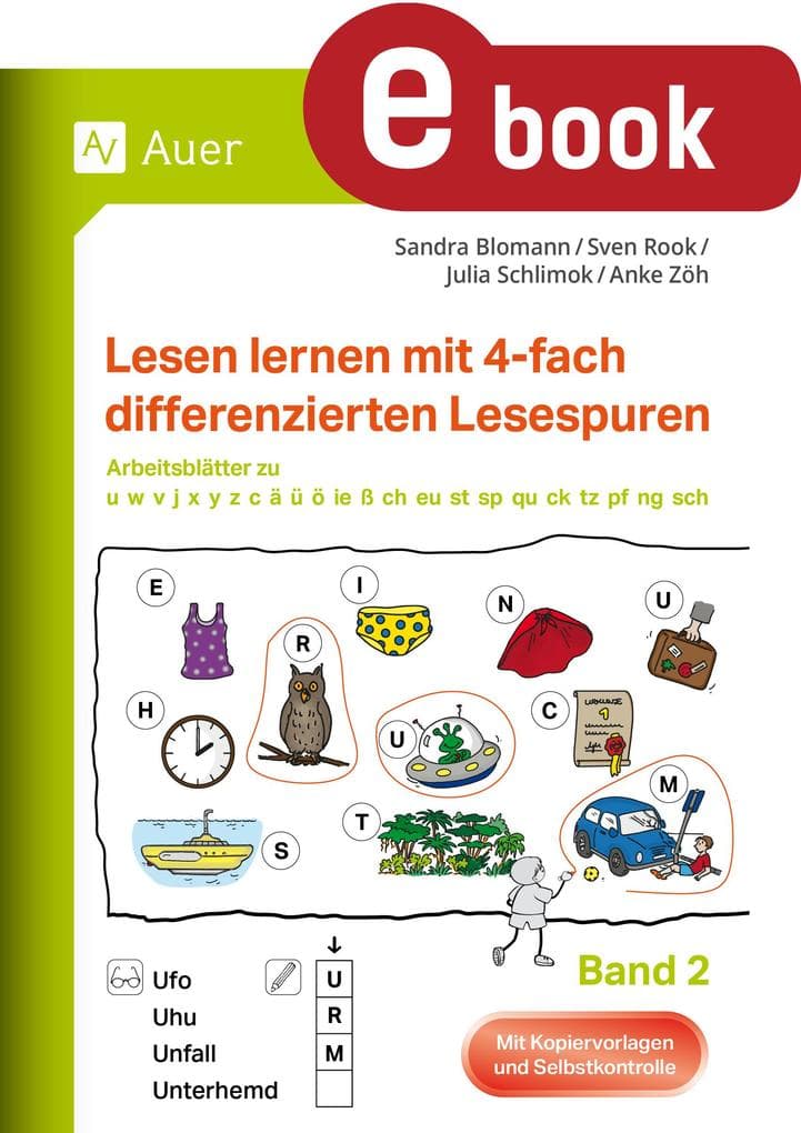 Lesen lernen mit 4-fach differenzierten Lesespuren