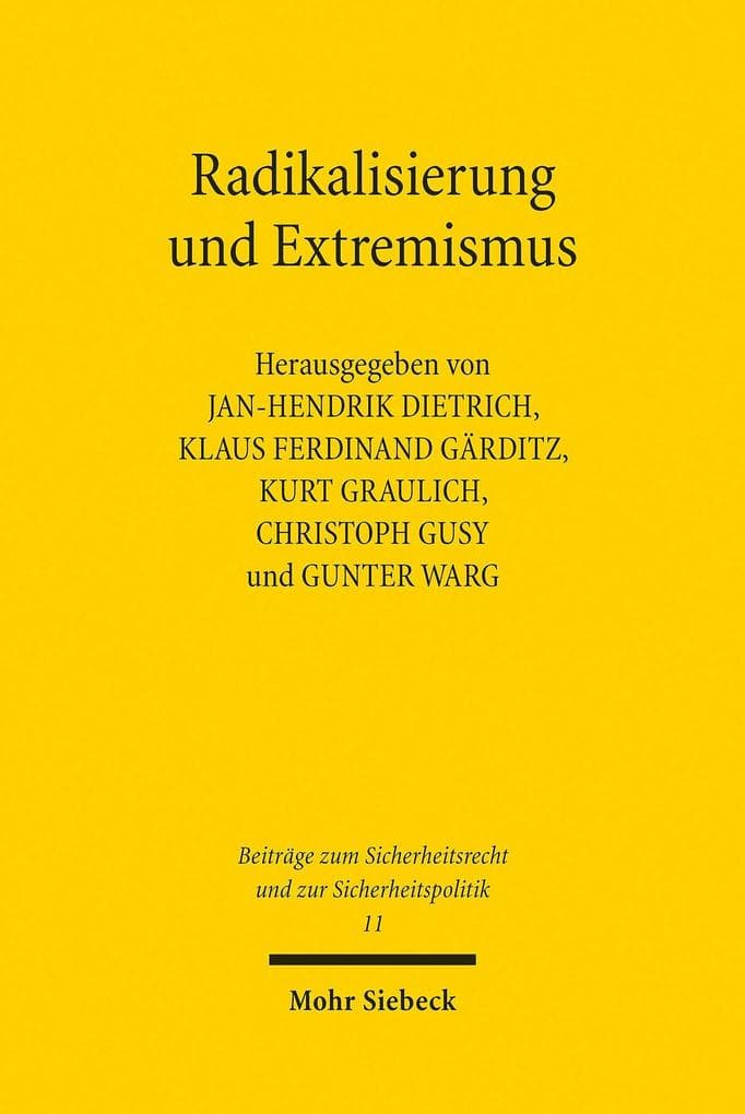 Radikalisierung und Extremismus