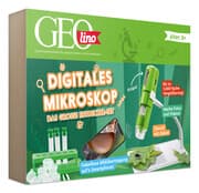 FRANZIS 67184 - GEOLINO Digitales Mikroskop, das große Entdecker-Set mit Experimentierideen für drin