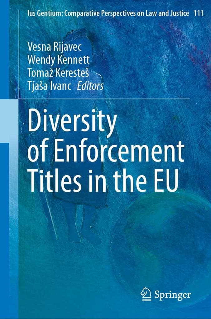 Diversity of Enforcement Titles in the EU