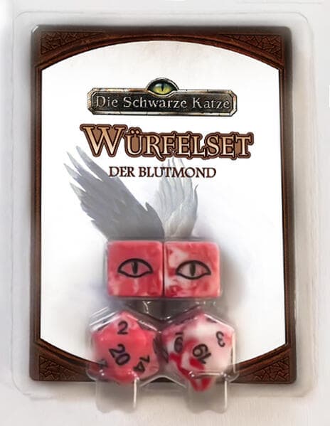 Die Schwarze Katze - Würfelset - Der Blutmond