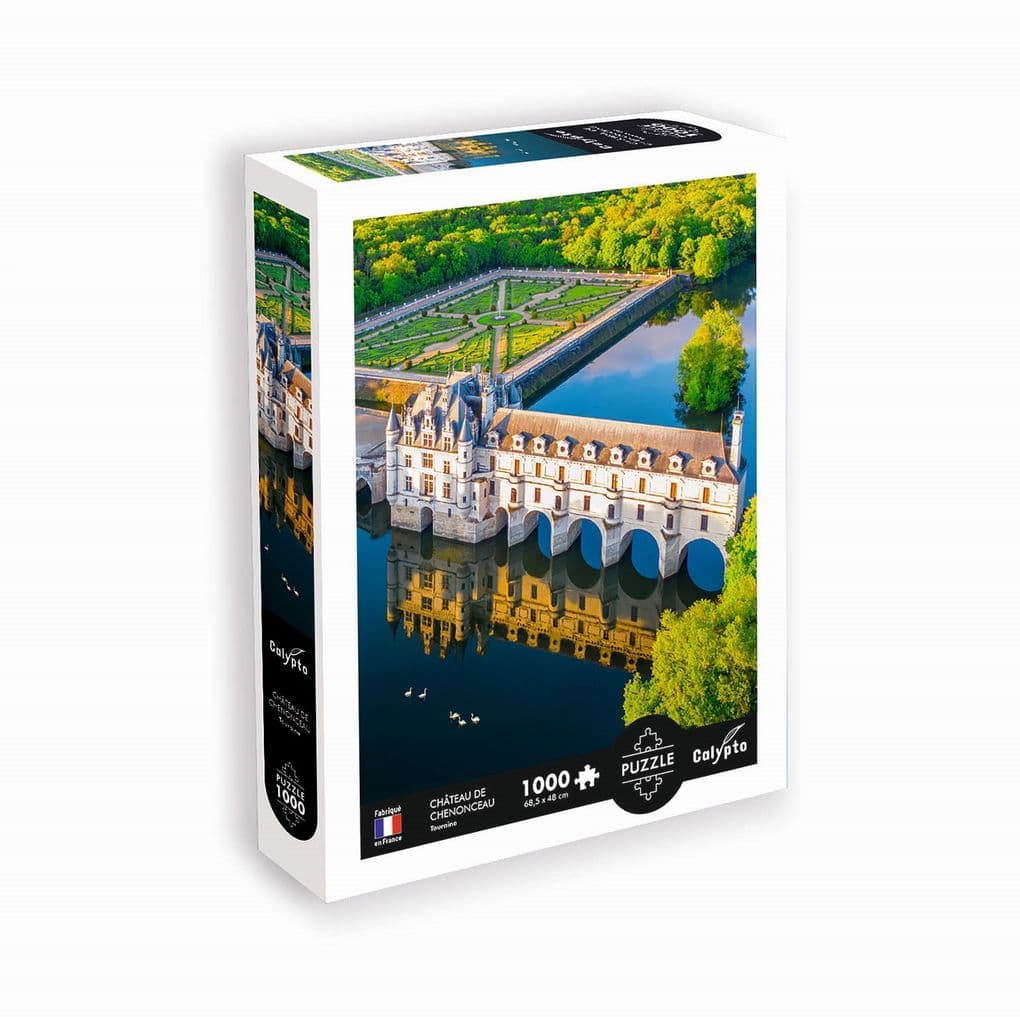 SentoSphere - Calypto - Puzzle - Schloss Chenonceau, 1000 Teile