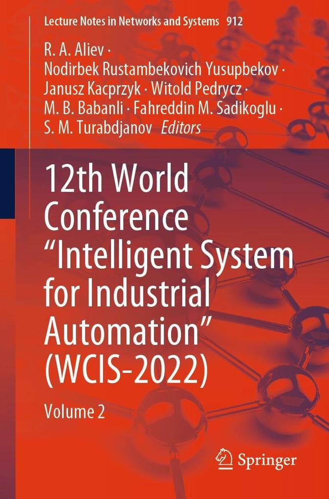 12th World Conference "Intelligent System for Industrial Automation" (WCIS-2022)