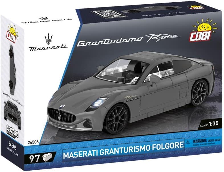 COBI 24506 - Maserati Granturismo Folgore, Maßstab 1:35, Klemmbausteine, Bausatz
