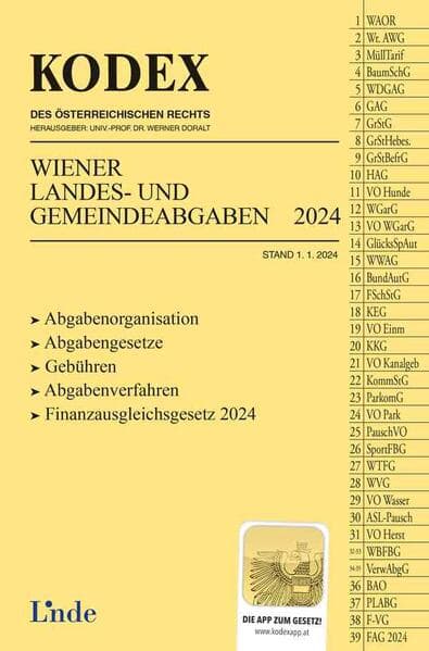 KODEX Wiener Landes- und Gemeindeabgaben