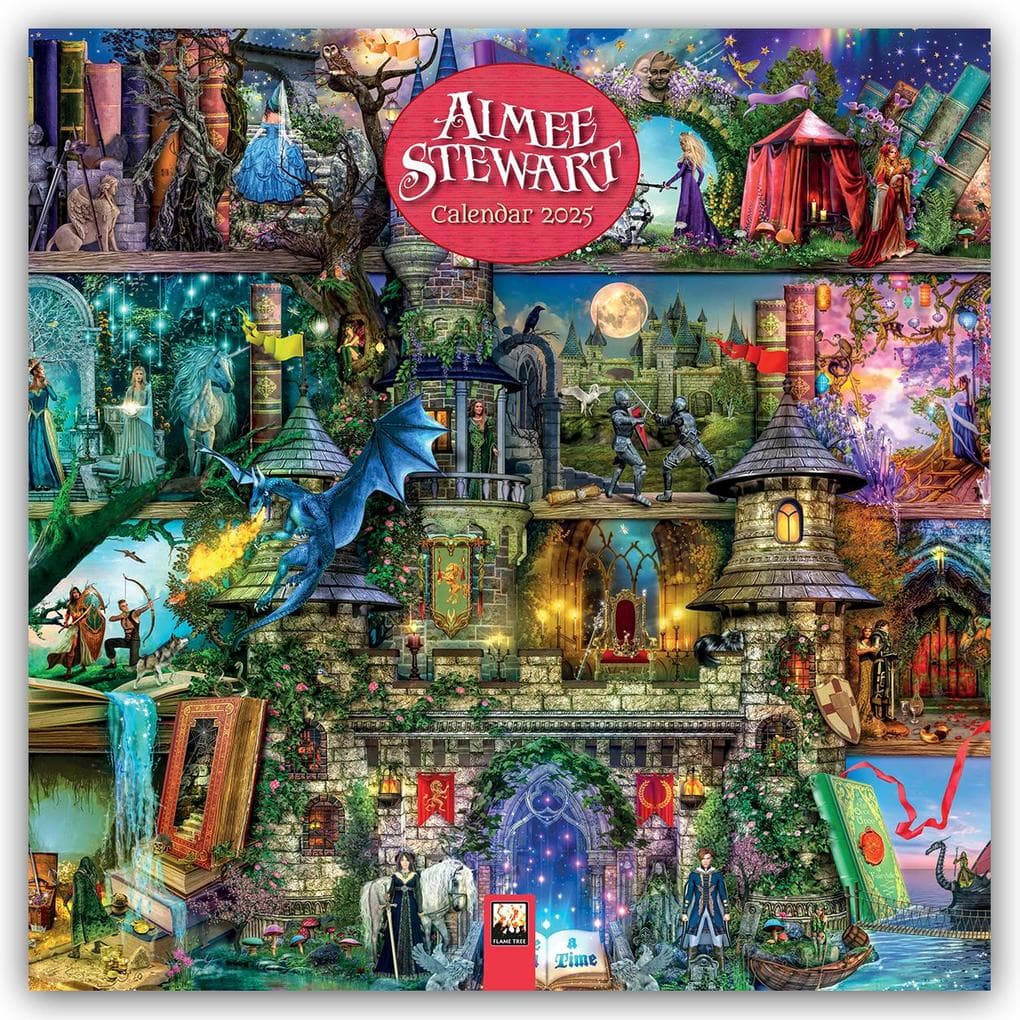 Aimee Stewart Wall Calendar 2025 (Art Calendar)