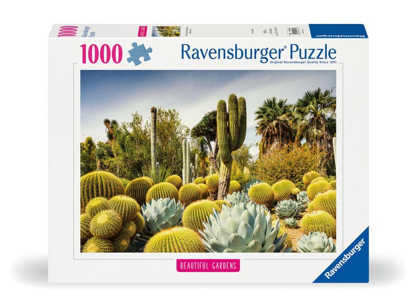 Erwachsenenpuzzle 1000 Teile - Der Huntington Wüstengarten, Kalifornia, USA