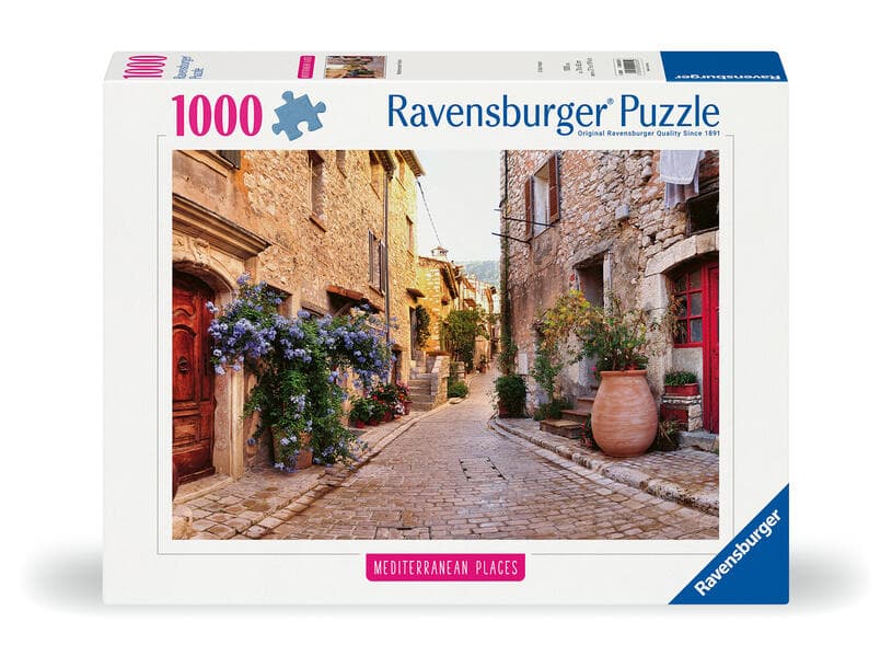 Erwachsenenpuzzle 1000 Teile - Mediterranes Frankreich
