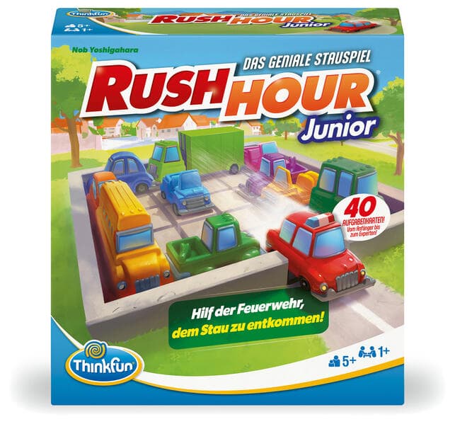 ThinkFun Rush Hour® Junior - Logikspiel ab 5 Jahre
