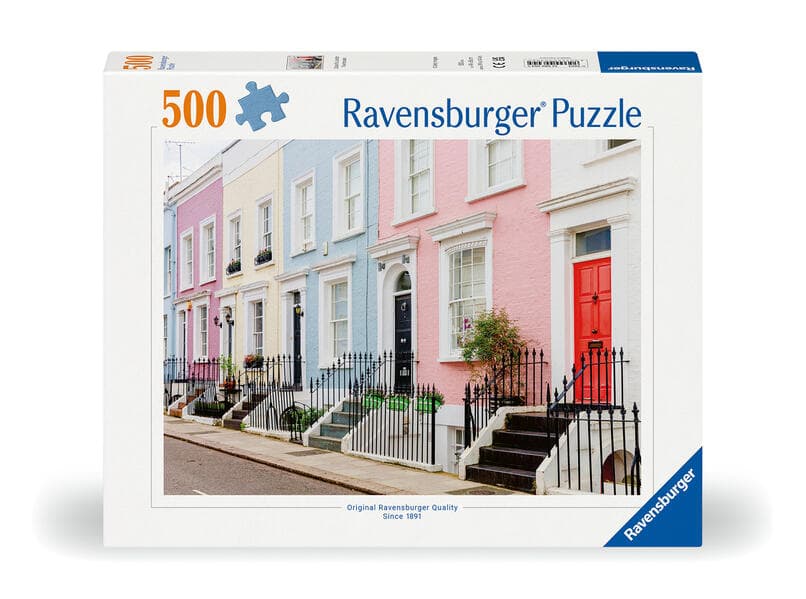 Erwachsenenpuzzle 500 Teile - Bunte Stadthäuser in London