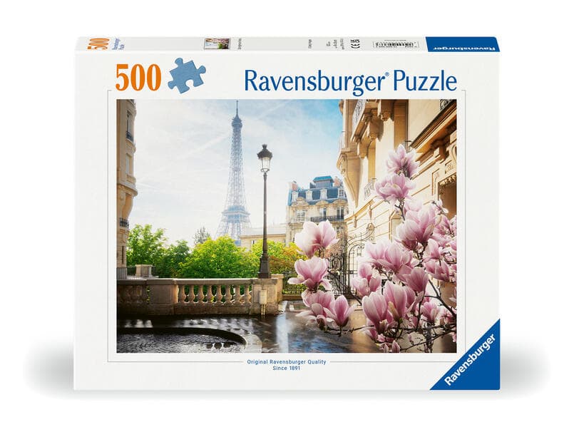 Erwachsenenpuzzle 500 Teile - Frühling in Paris