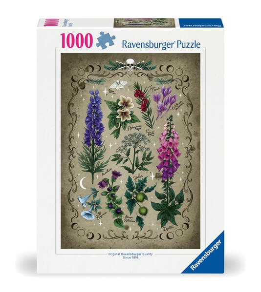 Erwachsenenpuzzle 1000 Teile - Giftpflanzen