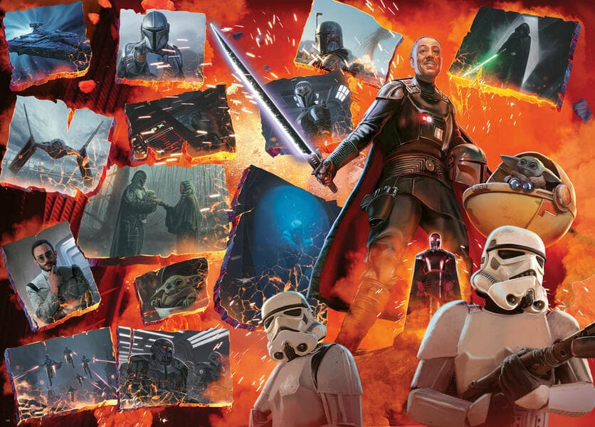 Erwachsenenpuzzle 1000 Teile - Star Wars Villainous - Moff Gideon