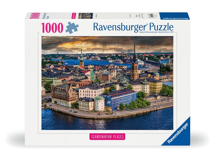 Erwachsenenpuzzle 1000 Teile - Stockholm, Schweden