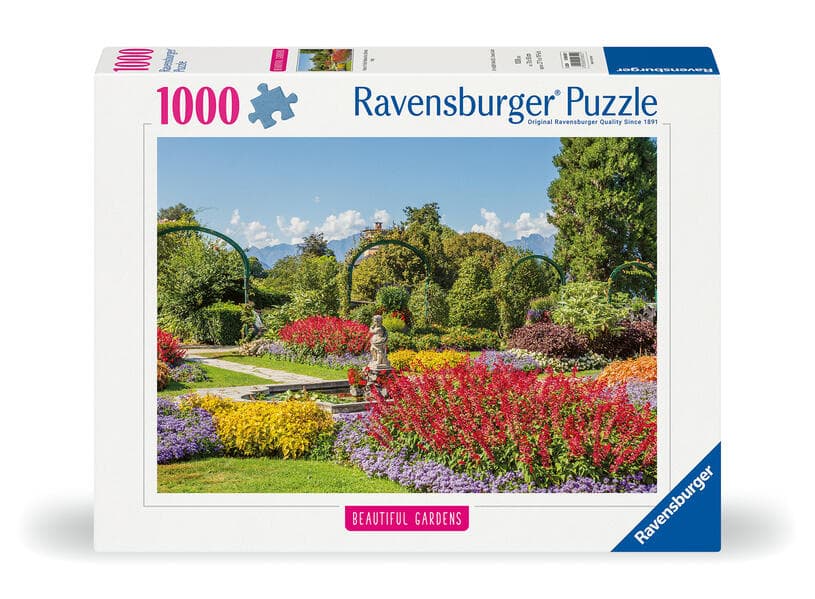 Erwachsenenpuzzle 1000 Teile - Park der Villa Pallavicino, Stresa, Italien