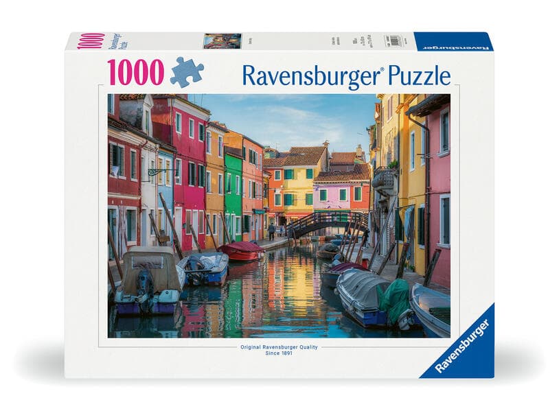 Erwachsenenpuzzle 1000 Teile - Burano in Italien