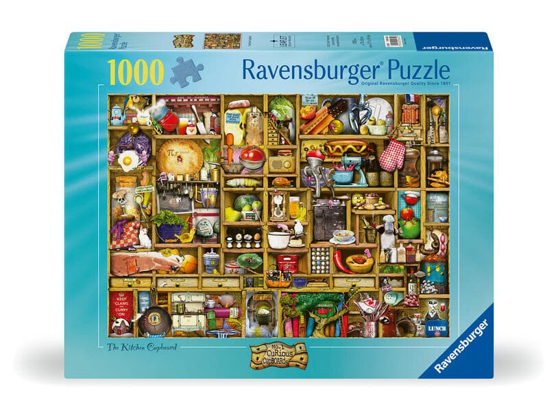 Erwachsenenpuzzle 1000 Teile - Colin Thompson - Kurioses Küchenregal