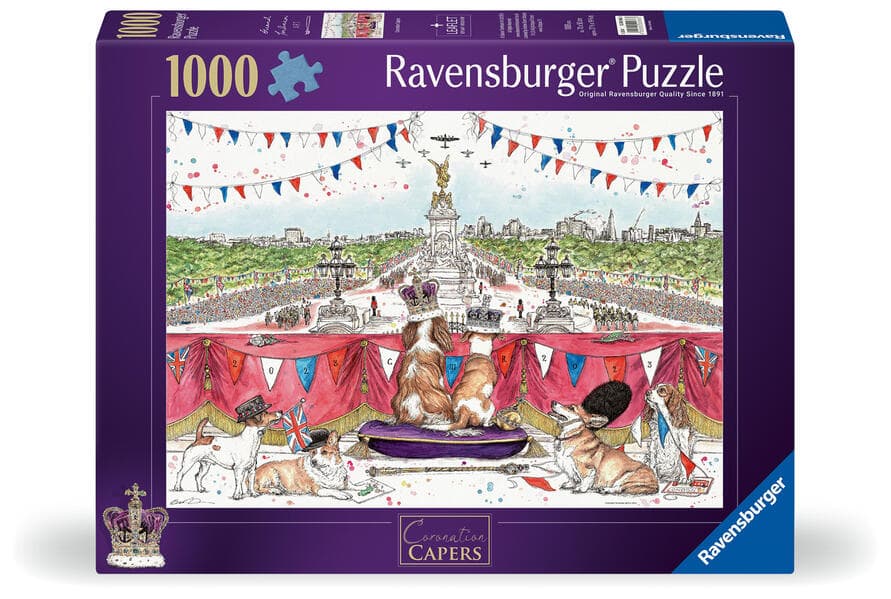 Erwachsenenpuzzle 1000 Teile - Die Krönung