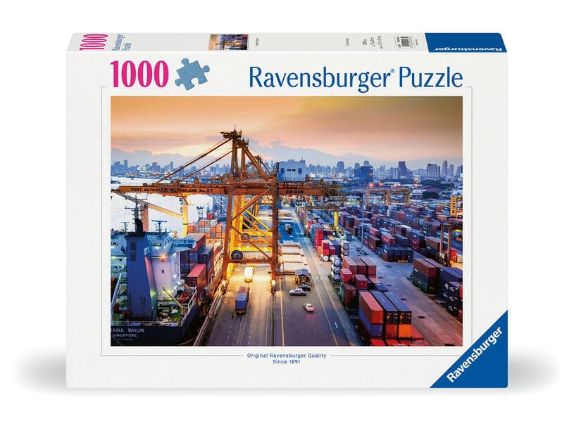 Erwachsenenpuzzle 1000 Teile - Hafen