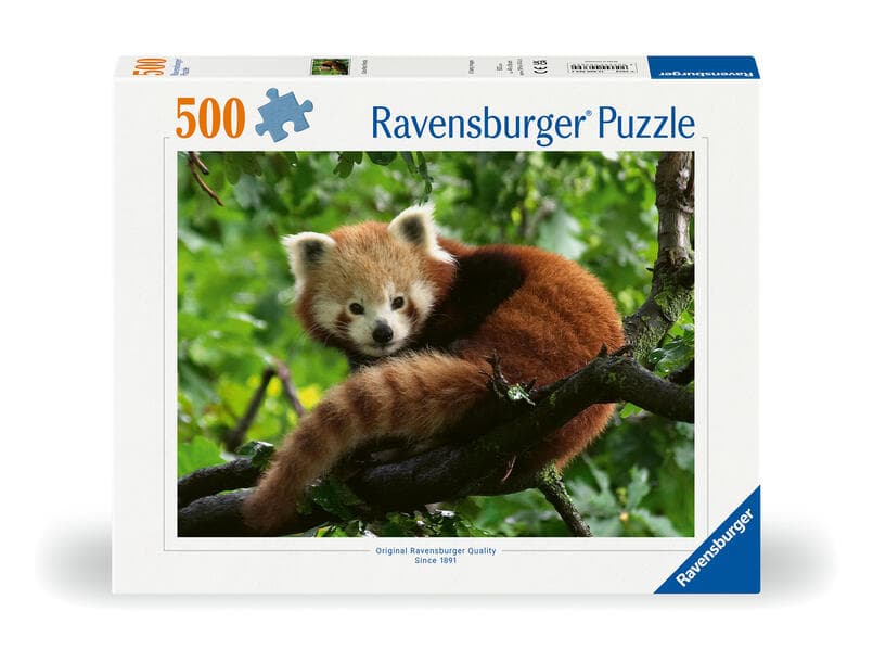 500 Teile - Süßer roter Panda