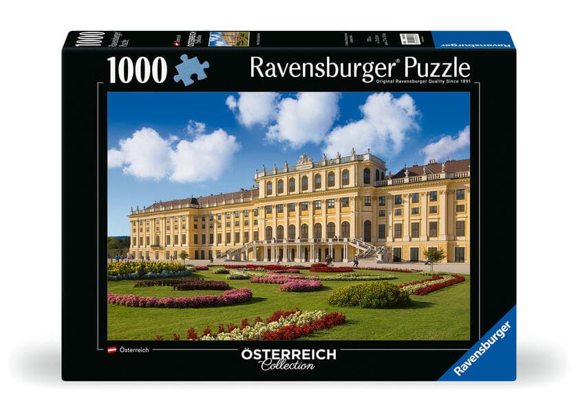 Erwachsenenpuzzle 1000 Teile - Schloss Schönbrunn