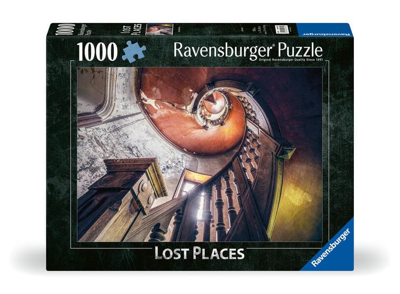 Erwachsenenpuzzle 1000 Teile - Eichenholzspiraltreppe