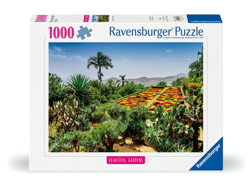 Erwachsenenpuzzle 1000 Teile - Botanischer Garten, Madeira