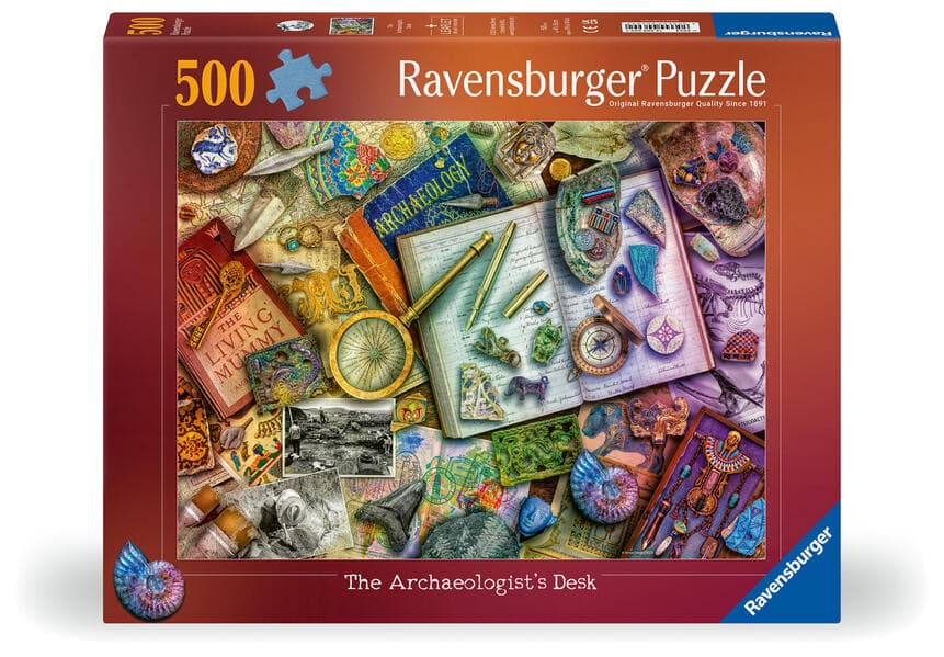 Erwachsenenpuzzle 500 Teile - Aimee Stewart Archaeology