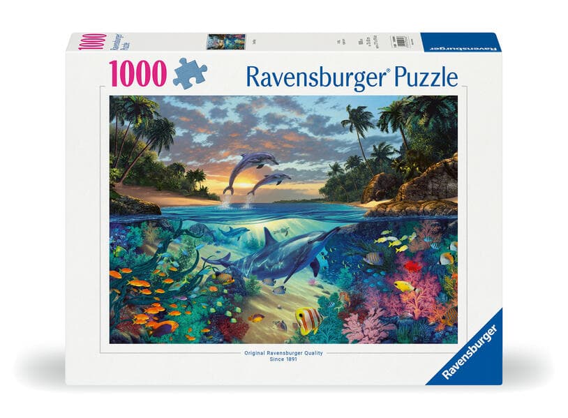 Erwachsenenpuzzle 1000 Teile - Korallenbucht
