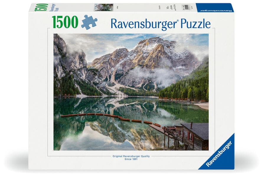 Erwachsenenpuzzle 1500 Teile - Pragser Wildsee