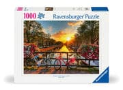 Erwachsenenpuzzle 1000 Teile - Fahrräder in Amsterdam