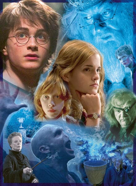 Erwachsenenpuzzle 500 Teile - Harry Potter in Hogwarts