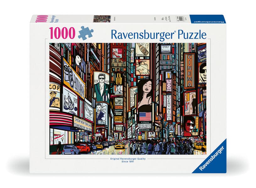 Erwachsenenpuzzle 1000 Teile - Buntes New York