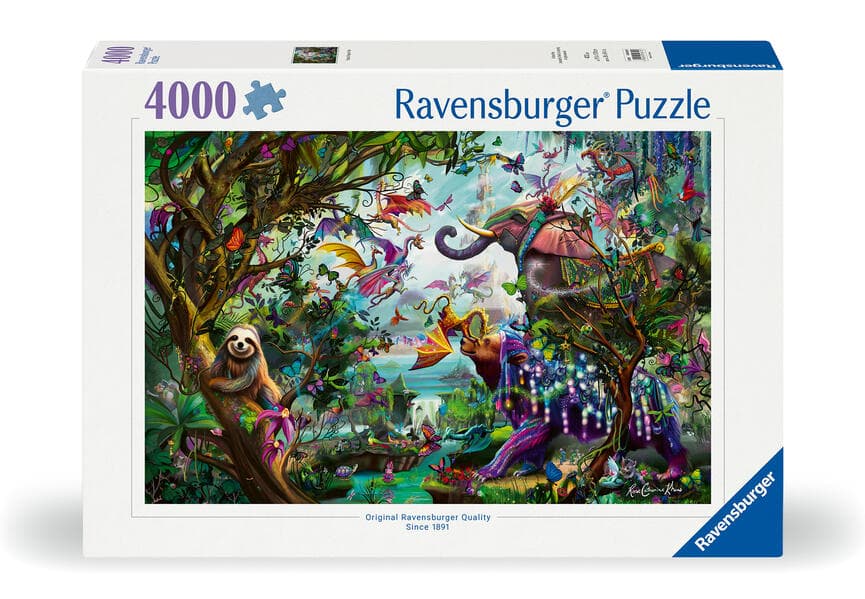Erwachsenenpuzzle 4000 Teile - Die Drachen der Tropen